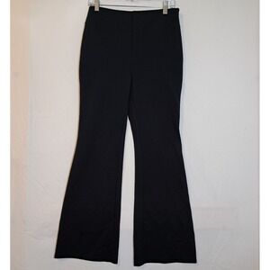 Halara Black Pull On Stretch Flare Pants Womens Size Medium